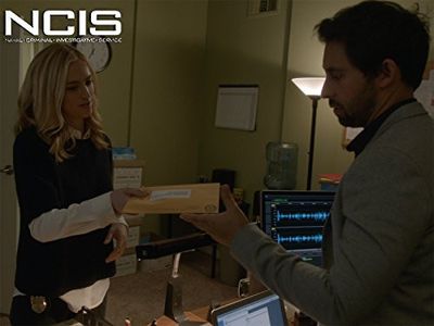 Emily Wickersham and Rafi Silver in NCIS (2003)