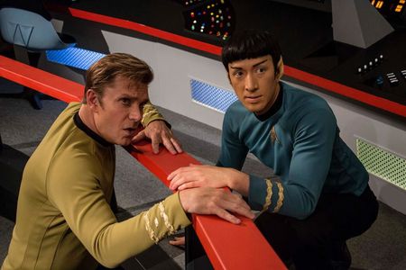 Vic Mignogna and Todd Haberkorn in Star Trek Continues (2013)