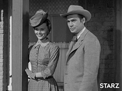 Dean Harens and Bethel Leslie in Death Valley Days (1952)