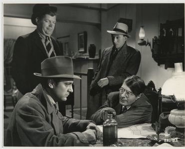 Paul Fix, David Oliver, Irving Pichel, and Robert Wilcox in Armored Car (1937)