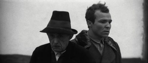 József Madaras and Sándor Siménfalvy in Silence and Cry (1968)