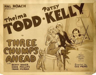 Patsy Kelly, Eddie Phillips, and Thelma Todd in Three Chumps Ahead (1934)