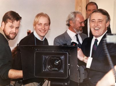 with Norman Jewison and Brian Mulroney