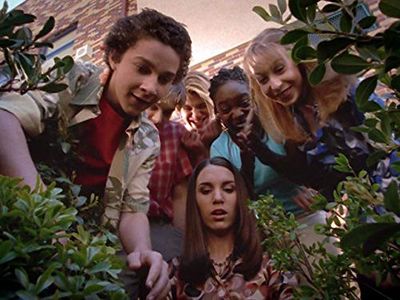 Christy Carlson Romano, Lauren Frost, and Shia LaBeouf in Even Stevens (2000)