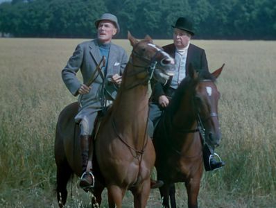 Stewart Rome and Harry Tate in Wings of the Morning (1937)