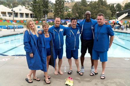 Tom Arnold, Bronson Pinchot, Dave Coulier, Tracey Gold, AJ Michalka, and DeMarcus Ware