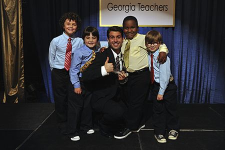 Connor Hill, James Wolk, Nicholas Stargel, Bryce Wilkins, and Zack Miller in Front of the Class (2008)