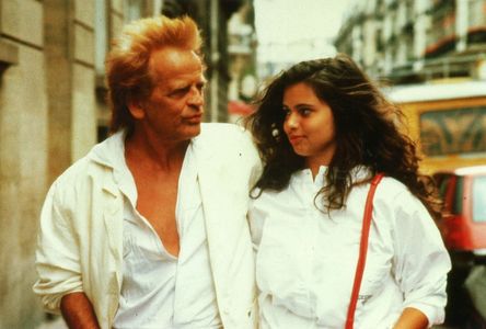 Klaus Kinski and Debora Caprioglio