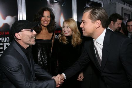 Leonardo DiCaprio, Roberta Armani, Patricia Clarkson, and Jackie Earle Haley at an event for Shutter Island (2010)