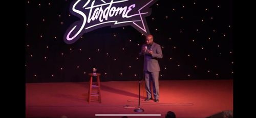 Performing at Stardome Comedy Club