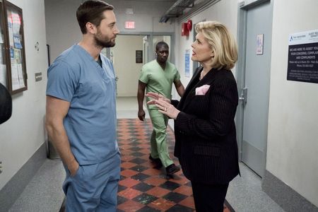 Debra Monk and Ryan Eggold in New Amsterdam: Five Miles West (2019)