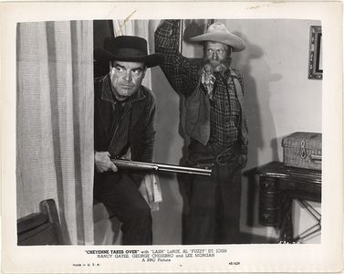 John Merton and Al St. John in Cheyenne Takes Over (1947)