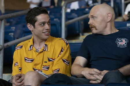 Bill Burr and Pete Davidson in The King of Staten Island (2020)