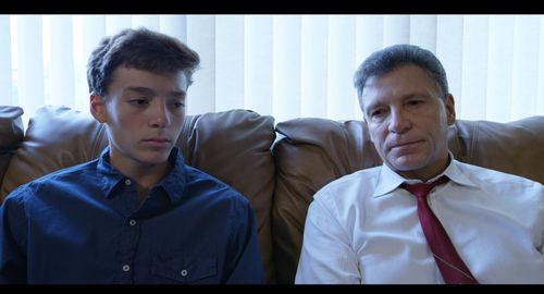 Chase Bolnick and Anthony LoCascio in My Father and JFK (2018)
