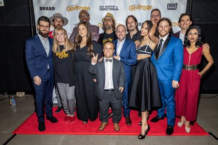Cast and crew at the Candy Corn red carpet premiere at the TCL Chinese Theater in Hollywood, CA