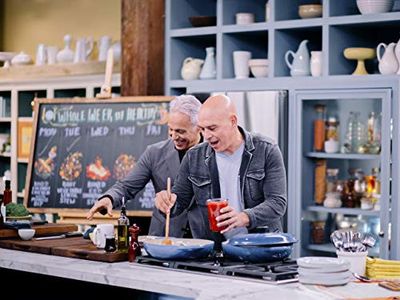 Michael Symon and Geoffrey Zakarian in The Kitchen: Whole Week of Healthy (2020)