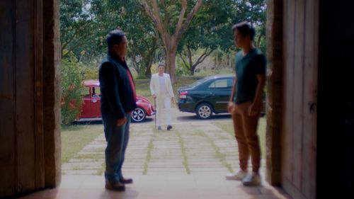 Soliman Cruz, Tonton Gutierrez, and Khalil Ramos in Love You Stranger (2022)