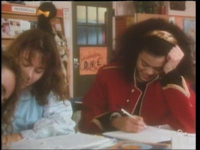Anais Granofsky and Amanda Cook in Degrassi High (1987)