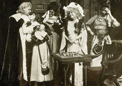 Olive Cox, Lillian Leighton, Josephine Miller, Mabel Taliaferro, and Frank Weed in Cinderella (1912)