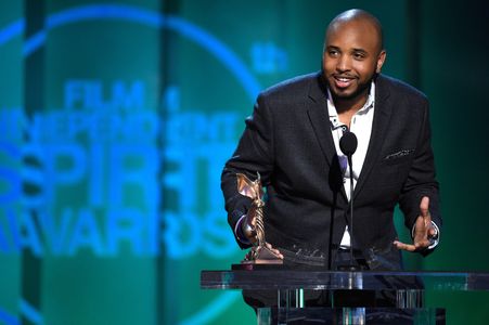 Justin Simien at an event for 30th Annual Film Independent Spirit Awards (2015)