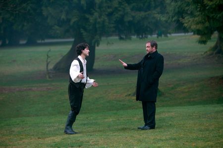 Mark Sheppard and Theo Devaney in Supernatural (2005)