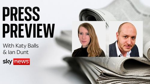 Ian Dunt and Katy Balls in Sky News: Press Preview: Episode dated 10 May 2022 (2022)
