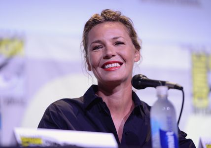 Connie Nielsen at an event for Wonder Woman (2017)