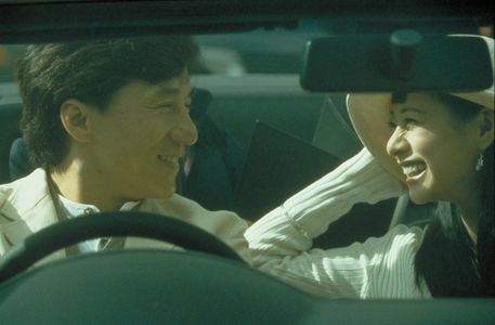 Jackie Chan and Miki Lee in Mr. Nice Guy (1997)