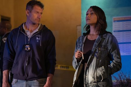 James Badge Dale and Monica Raymund in Hightown: #Blessed (2020)