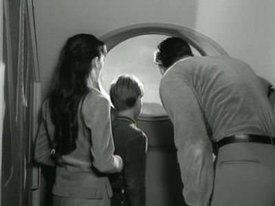 Angela Cartwright and Bill Mumy in Lost in Space (1965)
