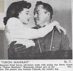 Margaret Field and Kirby Grant in Yukon Manhunt (1951)