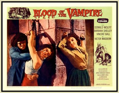 Barbara Burke, Victor Maddern, and Mary Marshall in Blood of the Vampire (1958)