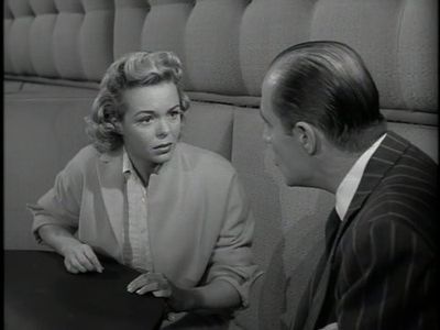 Paul Bryar and Nancy Gates in Alfred Hitchcock Presents (1955)