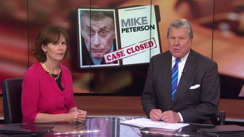 Michael Peterson, Julia Sims, and David Crabtree in WRAL on the Record (2009)