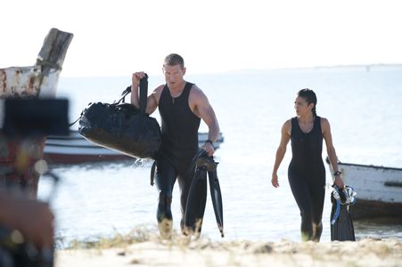 Philip Winchester and Michelle Lukes in Strike Back (2010)