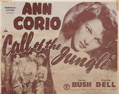 James Bush and Ann Corio in Call of the Jungle (1944)