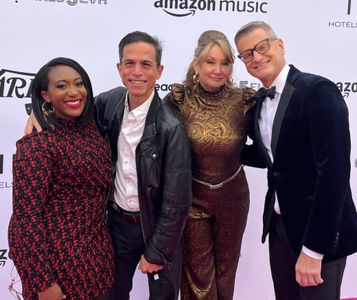 Variety's Angelique Jackson, Jem Aswad, Dea Lawrence and Marc Malkin at Variety's Hitmakers event December 4, 2021, Los 