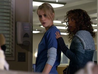 Jaime Lee Kirchner and Taylor Schilling in Mercy (2009)