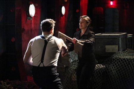 Patrick Robert Smith and Hayley Atwell in Agent Carter (2015)
