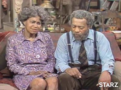 Whitman Mayo and Clarice Taylor in Sanford and Son (1972)