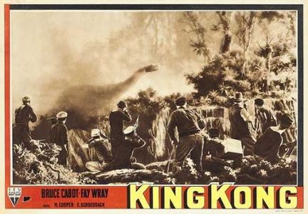Robert Armstrong, Bruce Cabot, Frank Reicher, and Fay Wray in King Kong (1933)