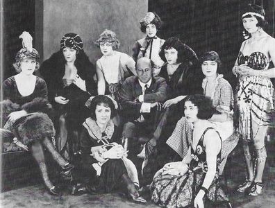 Cecil B. DeMille, Agnes Ayres, Bebe Daniels, Shannon Day, Julia Faye, Wanda Hawley, Ruth Miller, Polly Moran, and Gloria