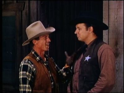 Dennis Moore and Alan Wells in The Lone Ranger (1949)