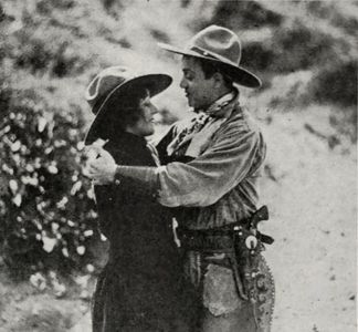 Jack Gardner and Ruth King in The Range Boss (1917)