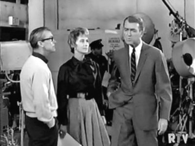 James Stewart, Gloria Stewart, and Dan Tobin in The Jack Benny Program (1950)