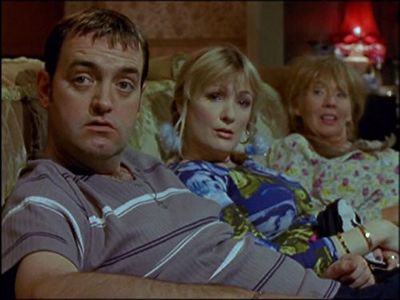 Caroline Aherne, Craig Cash, and Sue Johnston in The Royle Family (1998)
