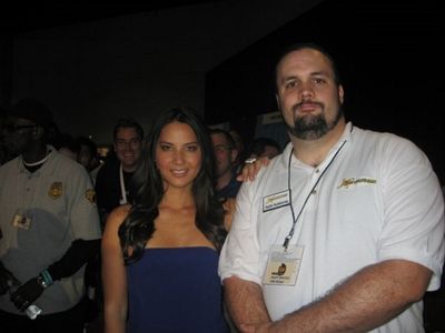 Patrick Scott Patterson with Olivia Munn in 2009