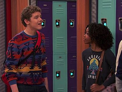 Riele Downs and Sean Ryan Fox in Henry Danger (2014)