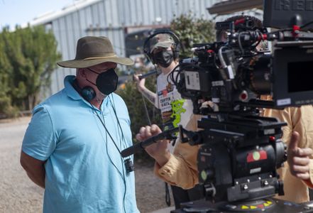 Doug Raine directing THE CROSSROADS