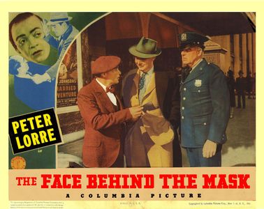 Peter Lorre, Don Beddoe, and Lee Shumway in The Face Behind the Mask (1941)